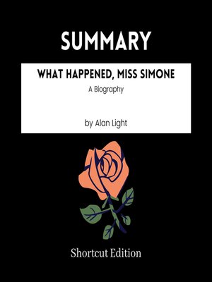 cover image of SUMMARY--What Happened, Miss Simone